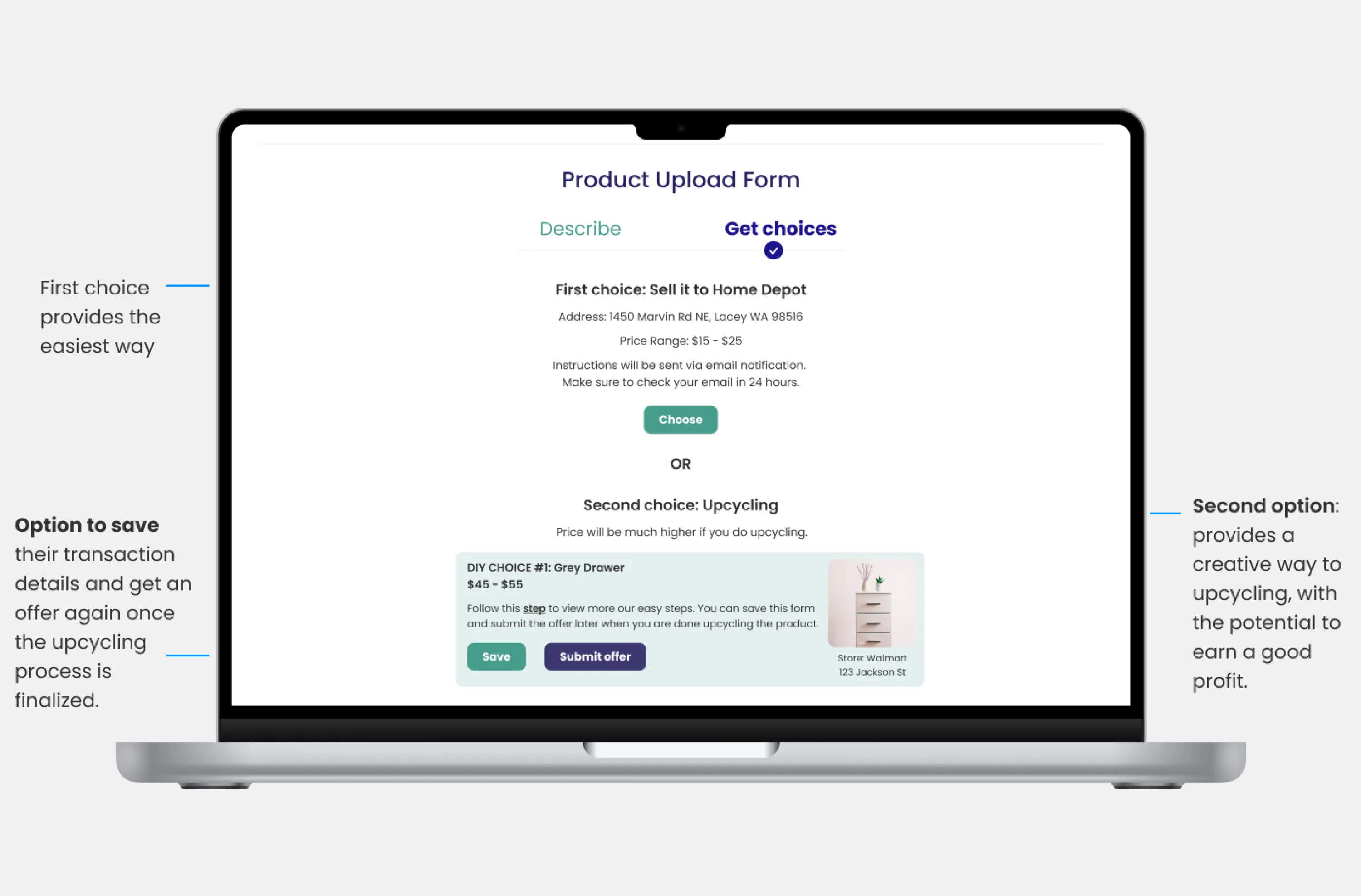 Product upload Form